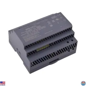 Ys-hdr-150-24 Brand Generic 24v 6.25a 150w Slim Din Rail Power Supply Black Hdr-150-24 Automation Use