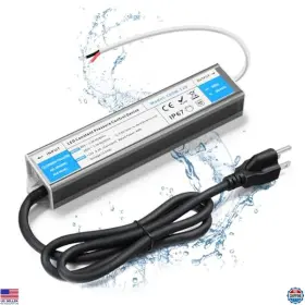 12v100w Brand Voewt 100w Waterproof Led Driver - Ip67 Power Supply 85v-265v Ac To 12v Dc 3ft Cable