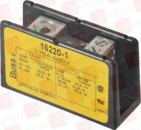 16220-1 Bussmann Eaton Corporation / 162201 Used