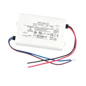 Apv-35-12 By Mw 12v 2.92a 35w Switching Power Supply 90-264vac Input Short Circuit P