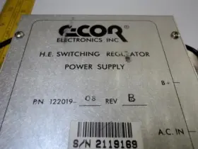 122019-08 C-cor Electronics Rev.f H.e. Switching Regulator Power Supply T15861 #2
