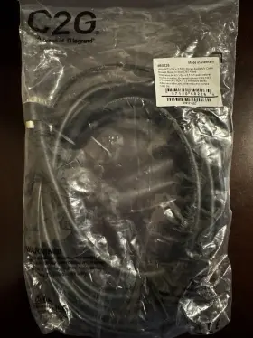 50226 C2g 10ft Select Vga 3.5mm Stereo Audio A/v Cable M/m - In-wall Cmg-rated