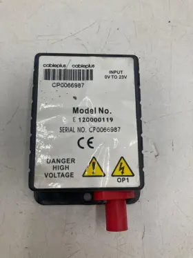 E120000119 Cableplus Videojet 43s High Voltage Power Supply 0-23v Input