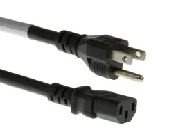 C5040240 Cablesandkits Heavy Duty Ac Power Cord 15a/125v 14 Awg 5-15p To C13 Nema