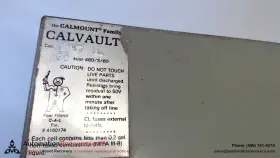 3043-vl Calvault 30 Kvar 480/3/60 40 Amp 20 1/4 X 14 5 Inches #129078 #2