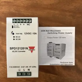Spd121201n Carlo Gavazzi Switching Power Supply Ac/dc 120w 12v 10a