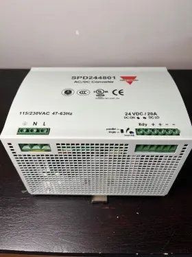 Spd244801 Carlo Gavazzi Switching Mode Power Supply 115/230vac 24vdc 20amp #2