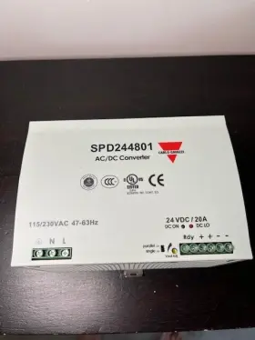 Spd244801 Carlo Gavazzi Switching Mode Power Supply 115/230vac 24vdc 20amp
