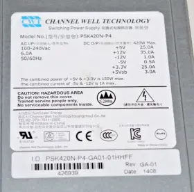 Psk420n-p4 Channel Well Tecnology Power Supply Module #2