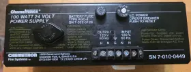 7-010-0449 Chemtronics Tested Chemtron Chemetronics 100 Watt 24v Power Supply Sn 70100449