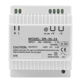 Phmck1d86 Chiffonade Phmck1d86/ph04-yt Dr-30-24 30w 24v Din Rail Power Supply Ac/dc Switching For