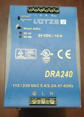 Dra240-24a Chinfa Electronics Power Supply - Used 30 Day Wty L1