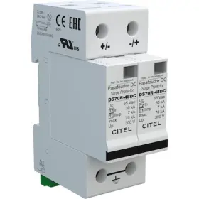 Ds72rs-48dc Citel Din Rail Dc Protector 48vdc 2w G 70ka Imax Ul1449 Type 4ca