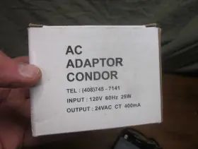 A12-10-04 Condor 24vac Ct 400ma Power Supply - Connector Free #2