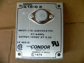 A15-0.5 Condor Power Supply 115/230va Dc / Ac #3