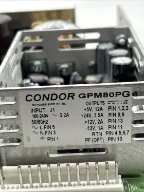 Gpm80pg Condor Dc Power Gpm80g Supply See Pics 30 Days Warranty #3