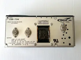 Cbb-75w Condor Inc. Power Supply 5vdc 6a 12 Vdc 1.7a Or 15 1.5a In 115/230