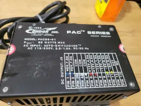 Pac85-01 Condor Dc Power Supply 85 Watts Max /- 5 Vdc And 12 #2