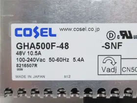 Gha500f-48 Cosel 243320 Used Power Supply 100-240vac In 48vdc Out #2
