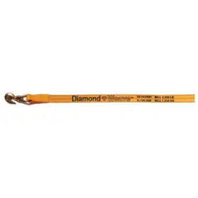 4024-40 Crimp Supply Diamond Weave 2 Inch Winch Strap With #416 Grab Hook Assembly - 40ft 1ea