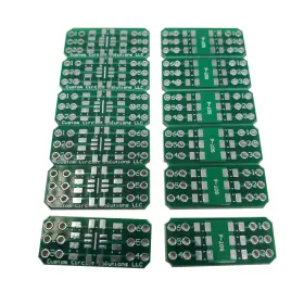 Sot-6-th Custom Circuit Solutions Smd To Dip Breakout Pcb Module 6-pin Sot Adapter Header With In