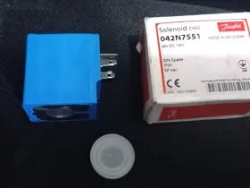 042n7551 Danfoss 2pcs Lot- Solenoid Coil Ba024d Din Spade Multi Pack- Brand New #2