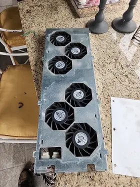 Ffb1248ehe Dc From Eaton Fan Tray Chassis Assembly 6x Dc48v .75a Brushless