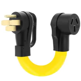 Yda-012 Dealtus 1 Foot Stw 6awg Nema 14-50p To 10-50r Adapter Power Cable 50amp Dryer 4-pro