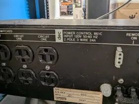 861c Dec Power Control 120v 50-60 Hz 2 Pole 3 Wire 24a #2