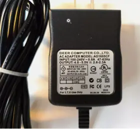 Ad1605cf Deer Computer Co. Power Supply Adapter Output 4-5.5v #2