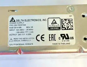 Pmc-24v150w1aa Delta Electronics Power Supply 240vac Rev.05 #2