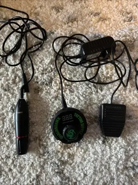 P087 Dragonhawk Airfoil Tattoo Machine Kit Rotary Mast Power Supply Works