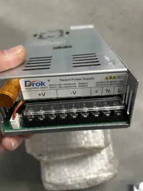 Drok-200570 Drok Enclosed Switch Power Supply 0-48v Dc 10a 100-240v Ac