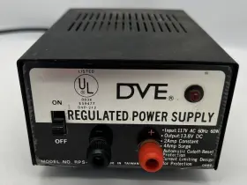 Dvp-312 Dve Working Regulated Power Supply Solid State 117v Ac 13.8v Dc 3a Euc