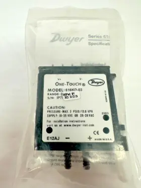 616kd-03 Dwyer Instruments New Differential Pressure Transmitter To 5 Inch W.c