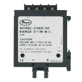 616kd-06 Dwyer Instruments Differential Pressure Transmitter To 20 Inch W.c