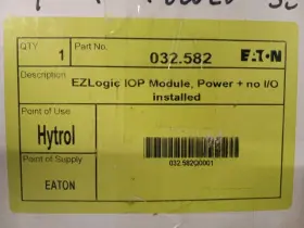032.582 Eaton New Ez-logic Iop Module Hytrol
