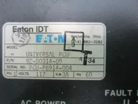 92-00314-09 Eaton Fused Power Control Unit #2