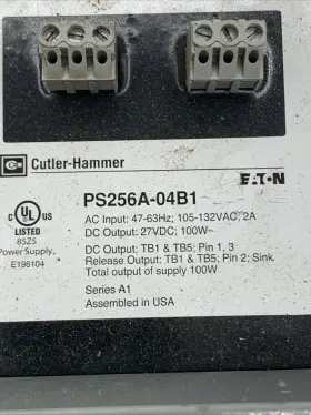 Ps256a-04b1 Eaton Cutler Hammer Power Supply See Pics #2