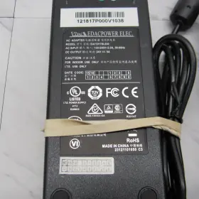 Ea11011m-240 Edac 2 Lot - 24v 5a Ac Power Supply Adapter Charger Tiny With Cord #3