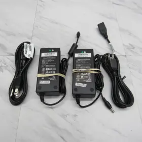 Ea11011m-240 Edac 2 Lot - 24v 5a Ac Power Supply Adapter Charger Tiny With Cord