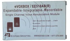 Ee518ab Ee Systems Group 853018005136 Evoxbox R