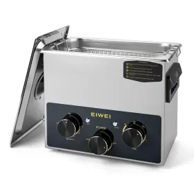 Cd-c3 Eiwei 3l Ultrasonic Cleaner Professional Power-adjustable Knob Jewelry Cl... Fast Ship