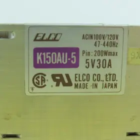 K150au-5 Elco Co. 5v 30a Power Supply 100/120vac Input #2