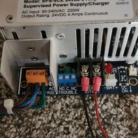 Sps-5ce Electronic Security Devices Esd Model 24vdc 5a Supervised Power Supply #3