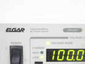Cw1251p Elgar Continuous Ac Wave Power Source Supply 1250 Va Gpib Cw1251 I #2