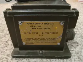 06509 Emco Power Supply Emcu 116 12 Vdc Input 24 Output