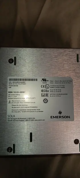 10-24-480c Emerson 1024480c Sola Sdn Power Supply 10m 240w 480vac 3-phase - Usa #2