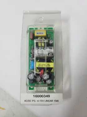 16000349 Emerson 15n3 Ac/dc Linear Power Supply 15w /- 15v