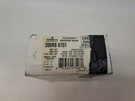200rb6t5t Emerson 200rb 6t5t Refrigerant Solenoid Valve New Open Box